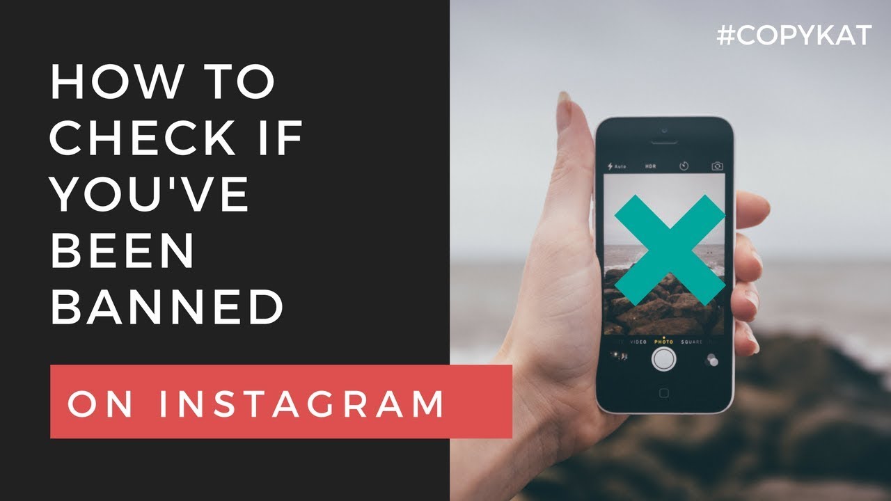 How To Check If You'Ve Been Banned On Instagram?!?!