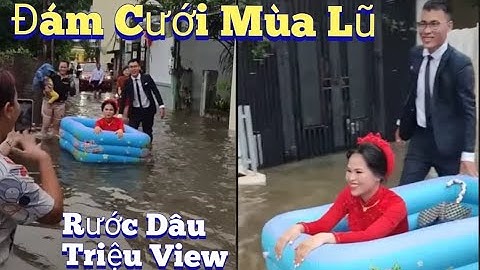 Chú Rễ Rước Dâu Bằng Thuyền Hoa 4.1 Mùa Lũ , Khoảnh khắc được ghi lại của cặp đôi Được Triệu Mưa Tim