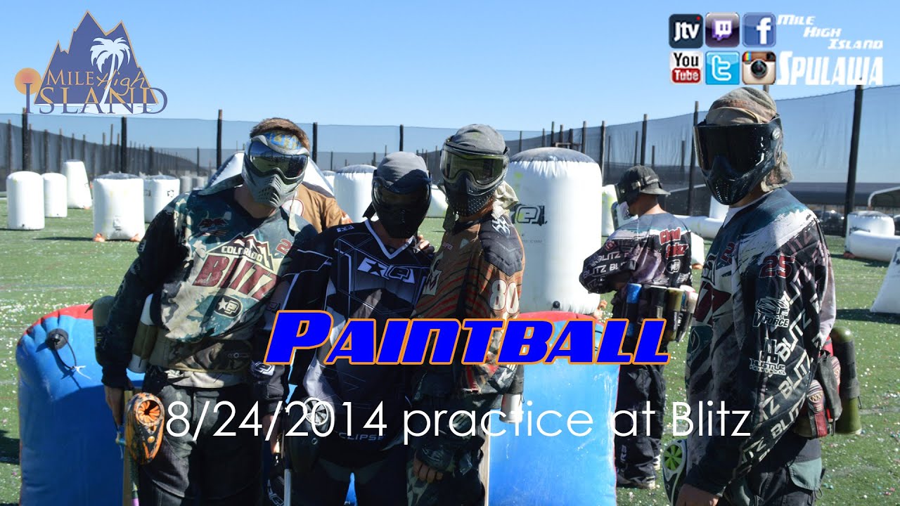 Paintball 8/24/2014 Practice Blitz Paintball (Post Cali PSP