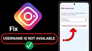 Instagram Username Not Available Fix Problem 2025 | Instagram Username Not Available Problem