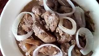 Chicken Liver Steak