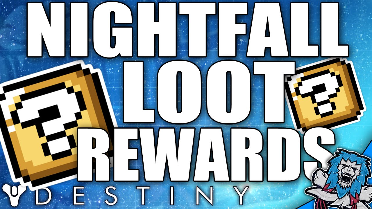 Destiny: Weekly Nightfall x3 Looting Rewards - Exotic & Legendary Rewards!