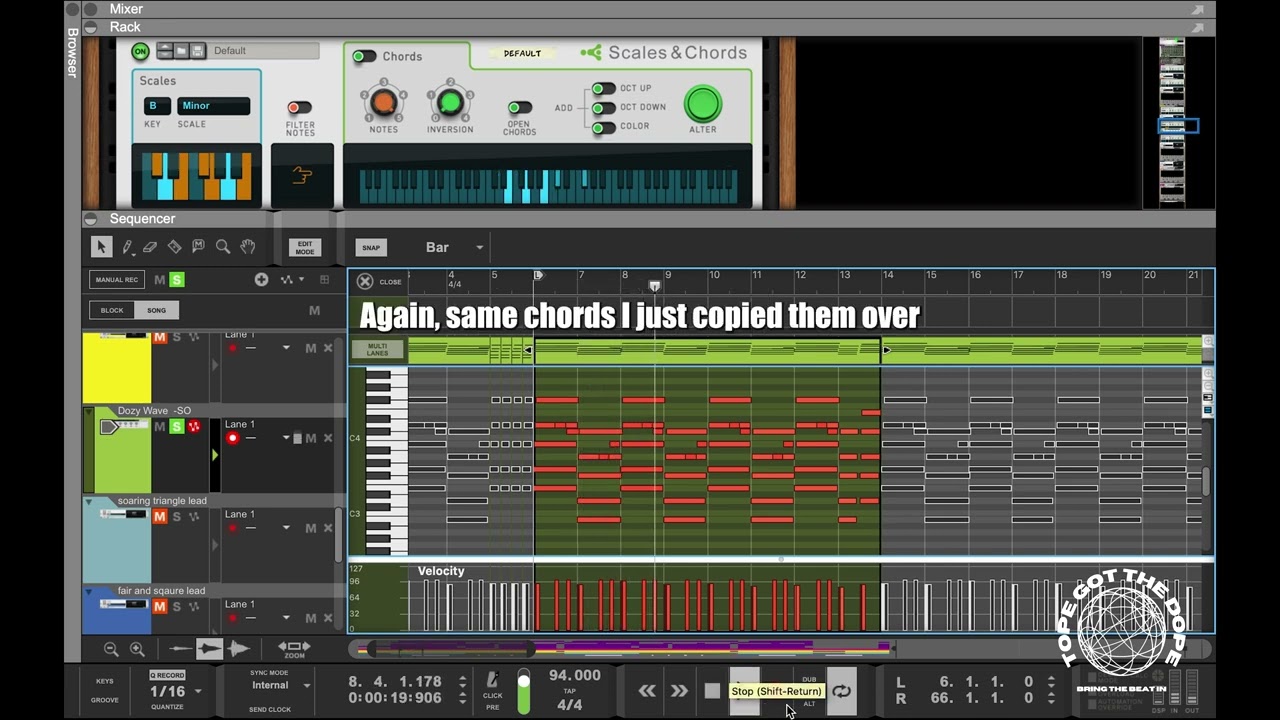 TOPE - How I Made The Beat For "LOBOway" by LJame$ off of From The Eastside With Love