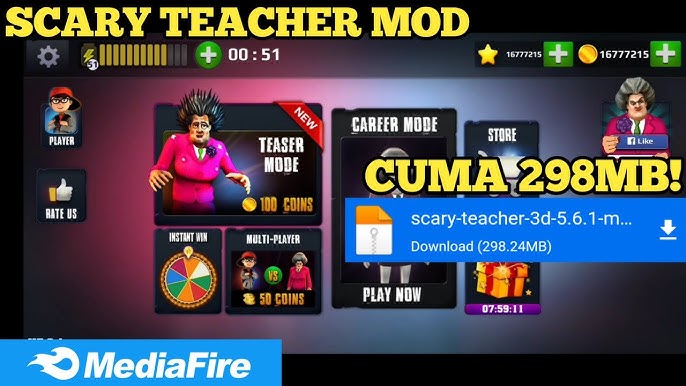 Scary Teacher 3d Mod Apk 6.8 (Unlimited Stars And Energy)