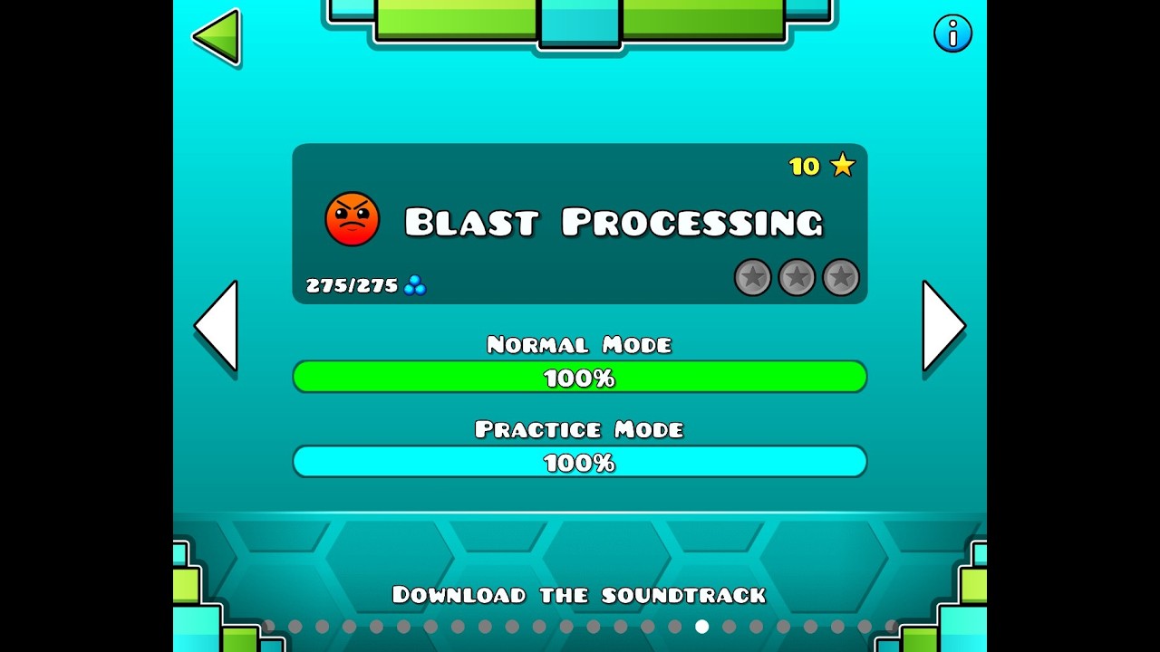 geometry dash episode 17 blast processing - YouTube