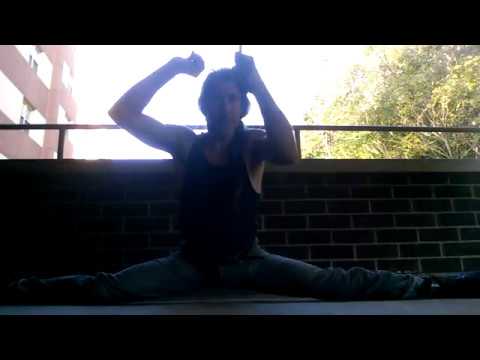 Full Side Splits Holding An Implement Overhead (Baton, Staff, Wrench, Crowbar or Whatever) financial collapse blog