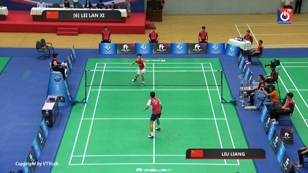 Final Liu Liang Lei Lan Xi Giải cầu lông Vietnam International