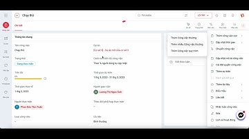 Kinh Đô Group | Tạo công việc con trong dự án trên 1Office