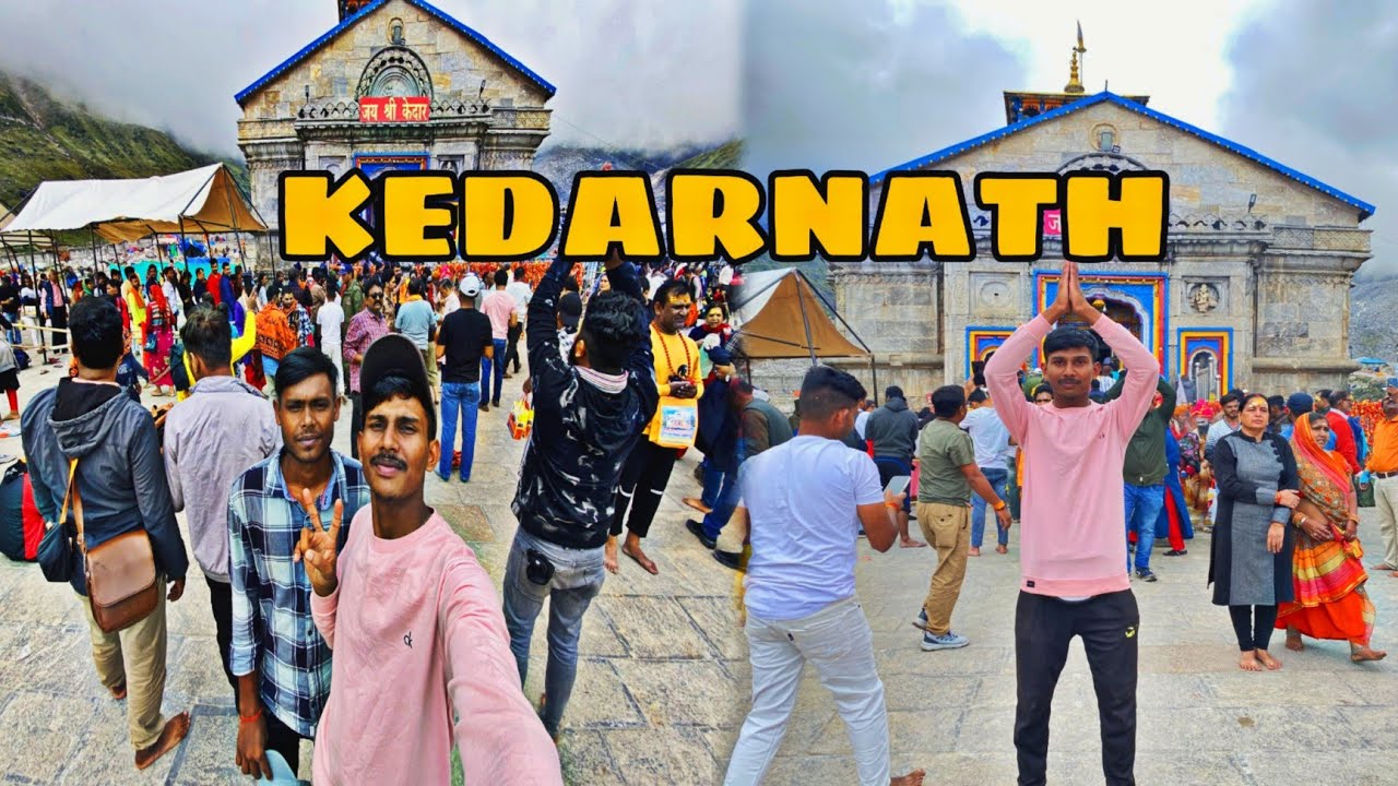 CYCLE SE KEDARNATH POUCH GAYA 😊😁