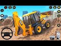 🚨Real Construction Simulator 3D 🚧- JCB Excavator Driving Game 2026 - Android Gameplay