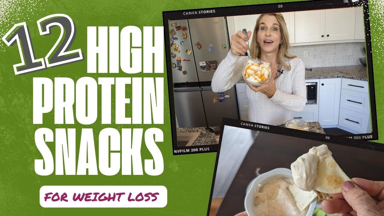 The BEST High Protein, Low Calorie Snacks that helped me lose 20lbs at