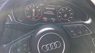 Audi Trunk not opening - Valet mode