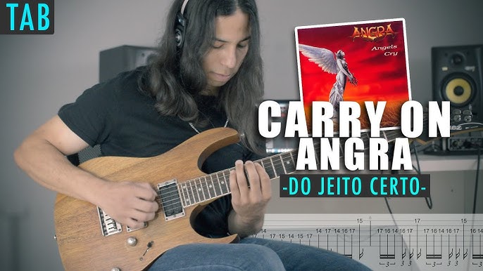 Angra - Rebirth - (parte 1/3) - Aula de violão/guitarra (Farofa