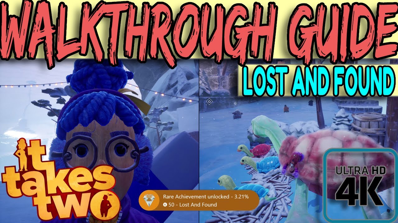 IT TAKES TWO - LOST AND FOUND - Achievement / Trophy