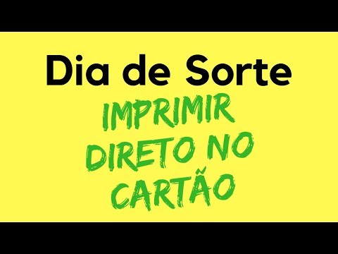 Simulador Dia de Sorte - Só Matemática