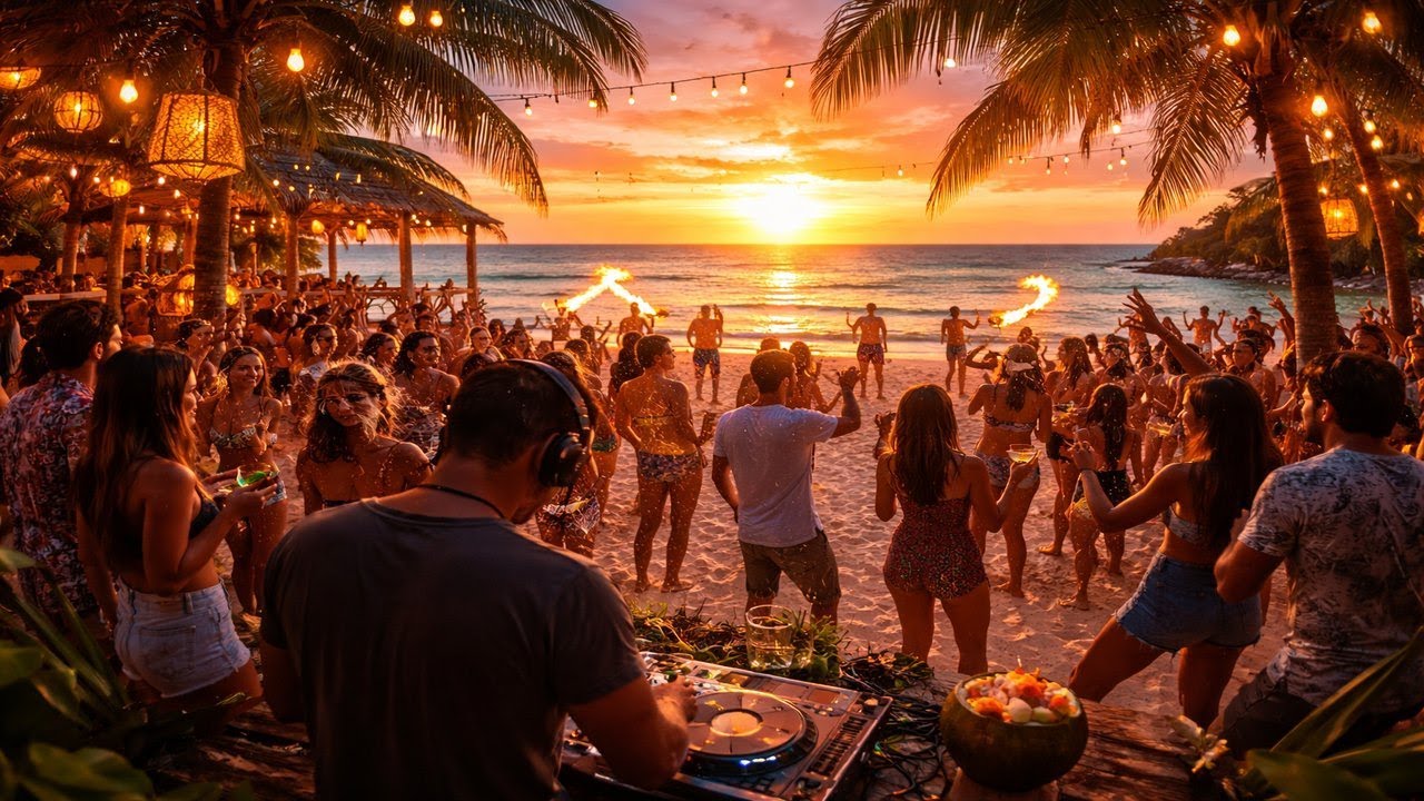 Afro House Sunset Mix | Tulum & Ibiza Chill Vibes for Yoga, Focus & Relaxation