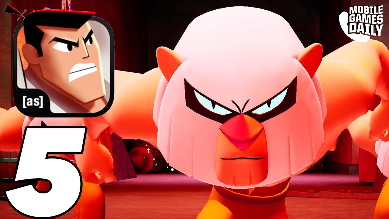 SAMURAI JACK Battle Through Time Gameplay Walkthrough Part 5 - Stage 5 Aku City (iOS, Android)