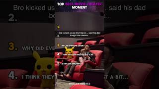 Ranking Top Best Movie Theater Moments #shorts