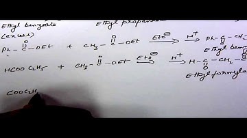 Clasien Ester Condensation Part-2 Reaction Examples Tutorial by C.V. Kalyan Kumar