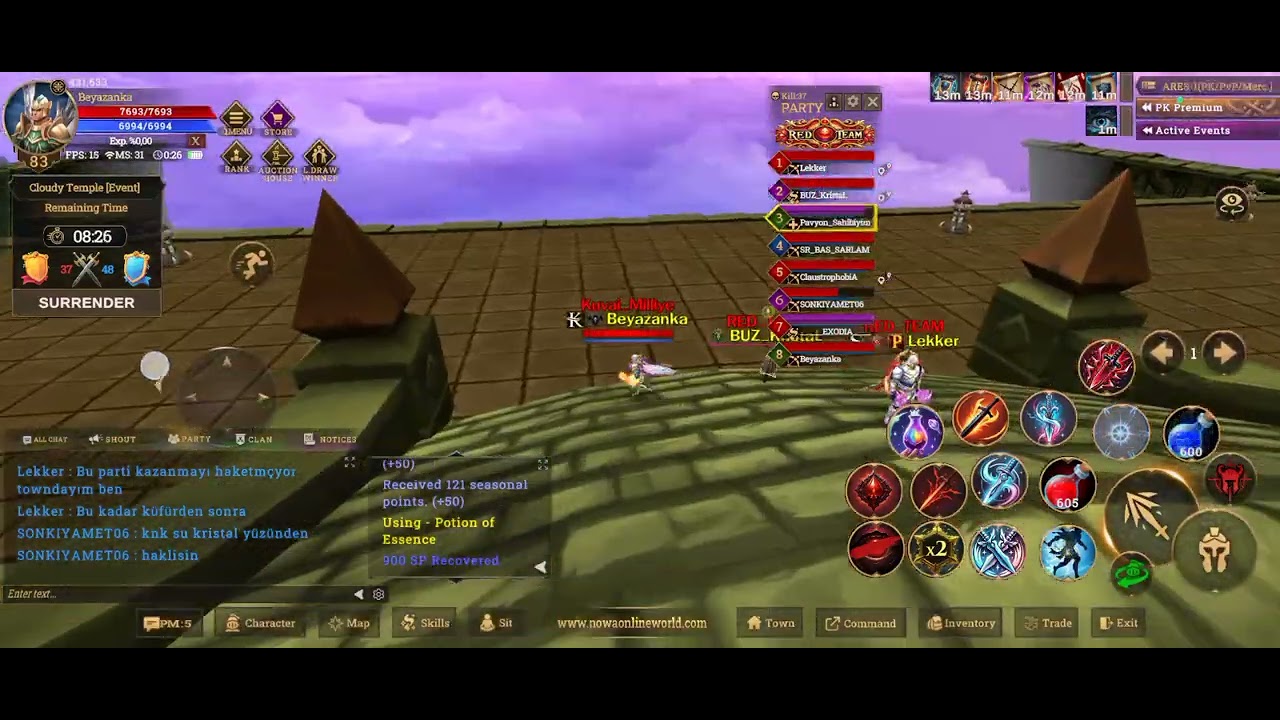 Ares jr etkinliği buz kristali mage sesli küfür sonrası jryi sabote etmek !! Karaktersizlik