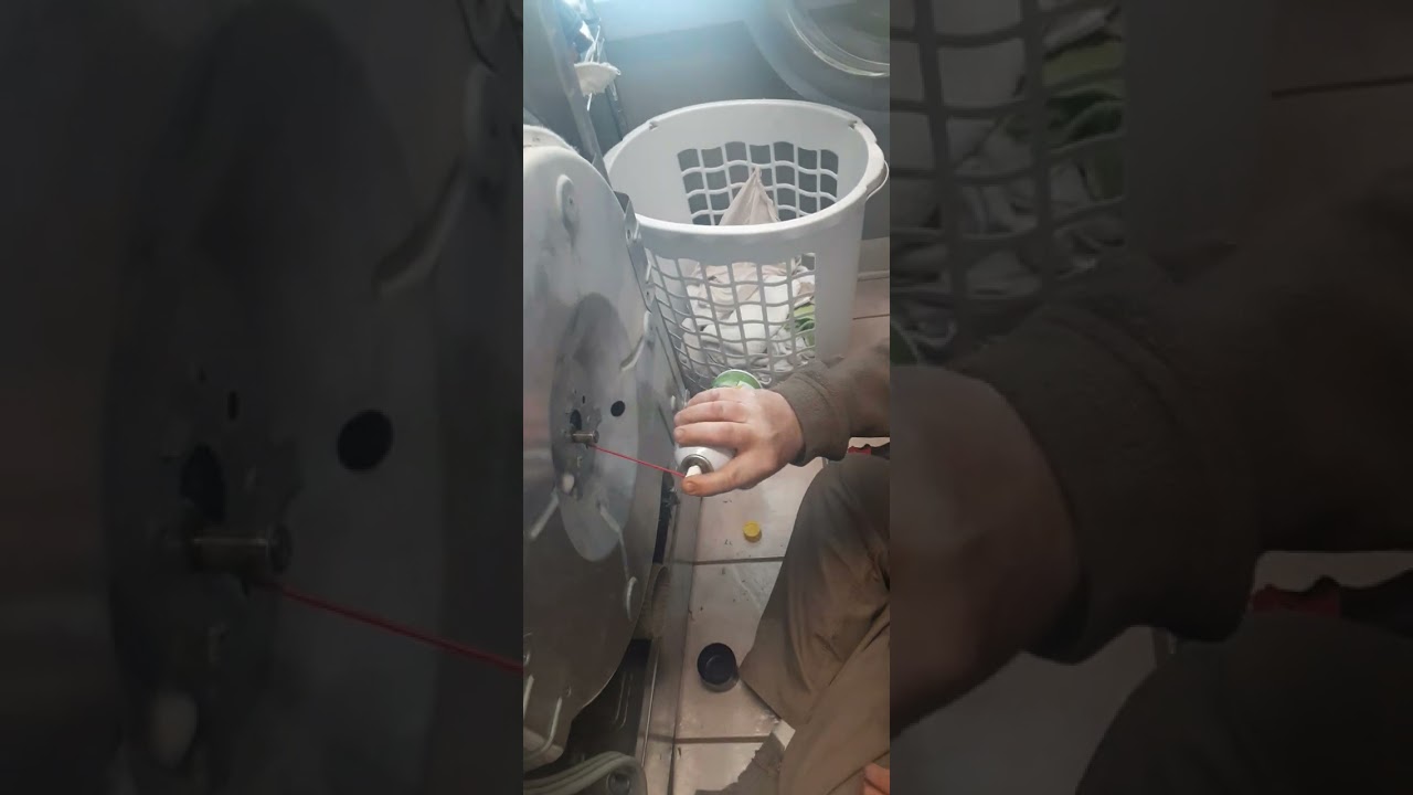 fixing rear dryer bearing