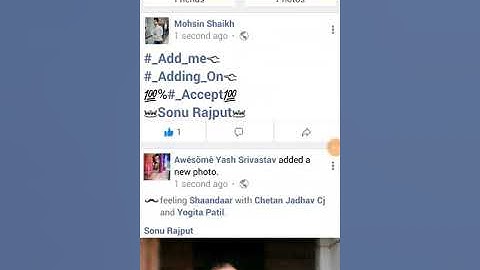 Sonu rajput facebook | real fb timeline king | How to add fb king sonu rajput | fb store