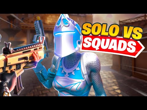 BUILDING Solo vs Squads! 