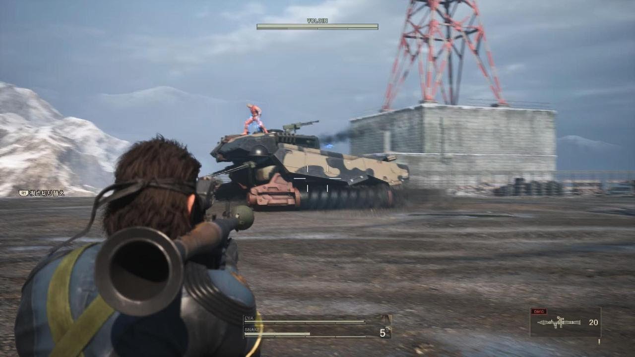 METAL GEAR SOLID Δ: SNAKE EATER　シャゴホッド戦　ノーマル