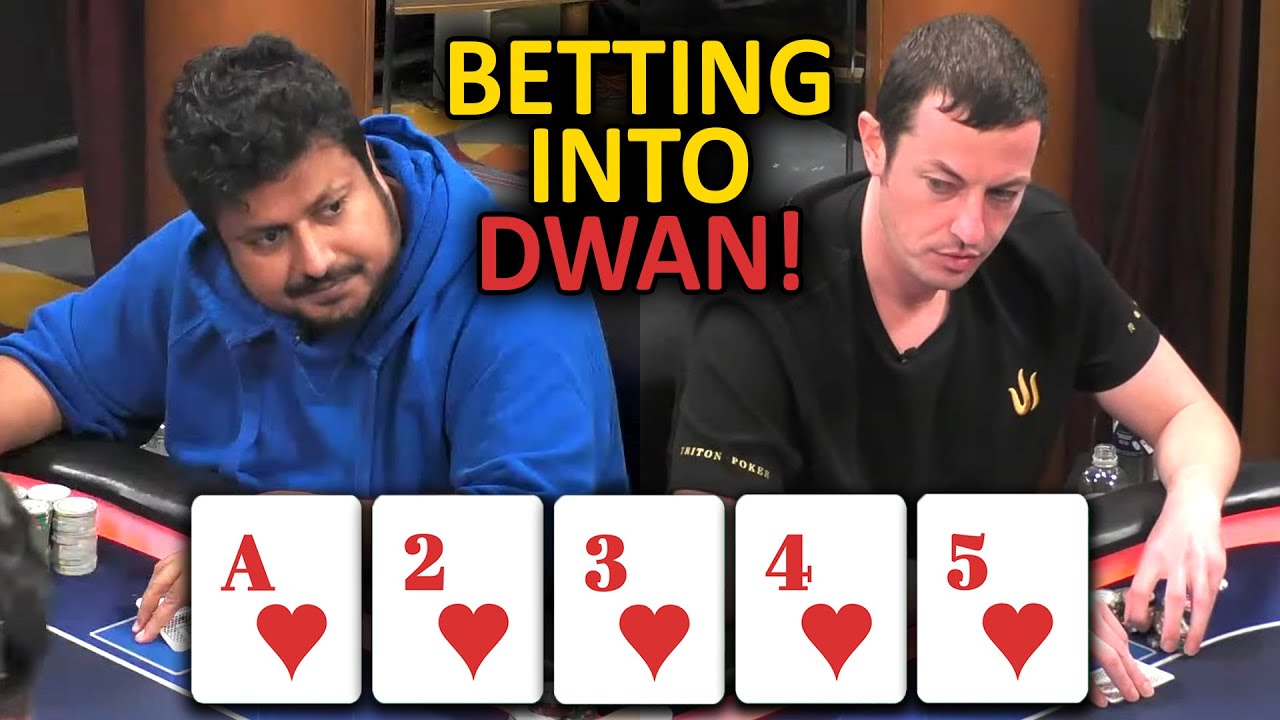 Tom Dwan Is Slowplaying His Straight Flush @HustlerCasinoLive - YouTube