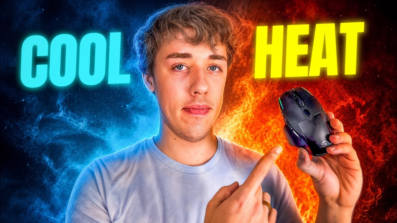 This Mouse Has Cooling, Heat, and 8K Polling Rate - Black Shark Funcooler Mouse Review