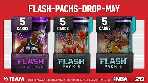 *NEW* 2K20 MYTEAM LOCKER CODE FOR A CHANCE TO GET A FREE FLASH PACK!! NBA2K20 MyTEAM!!