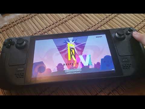 DJ Max Respect V running on a Steam Deck