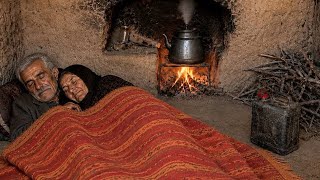 Real Off Grid Survival with Nomadic Shepherds | Bread Baking and Daily Desert Life
