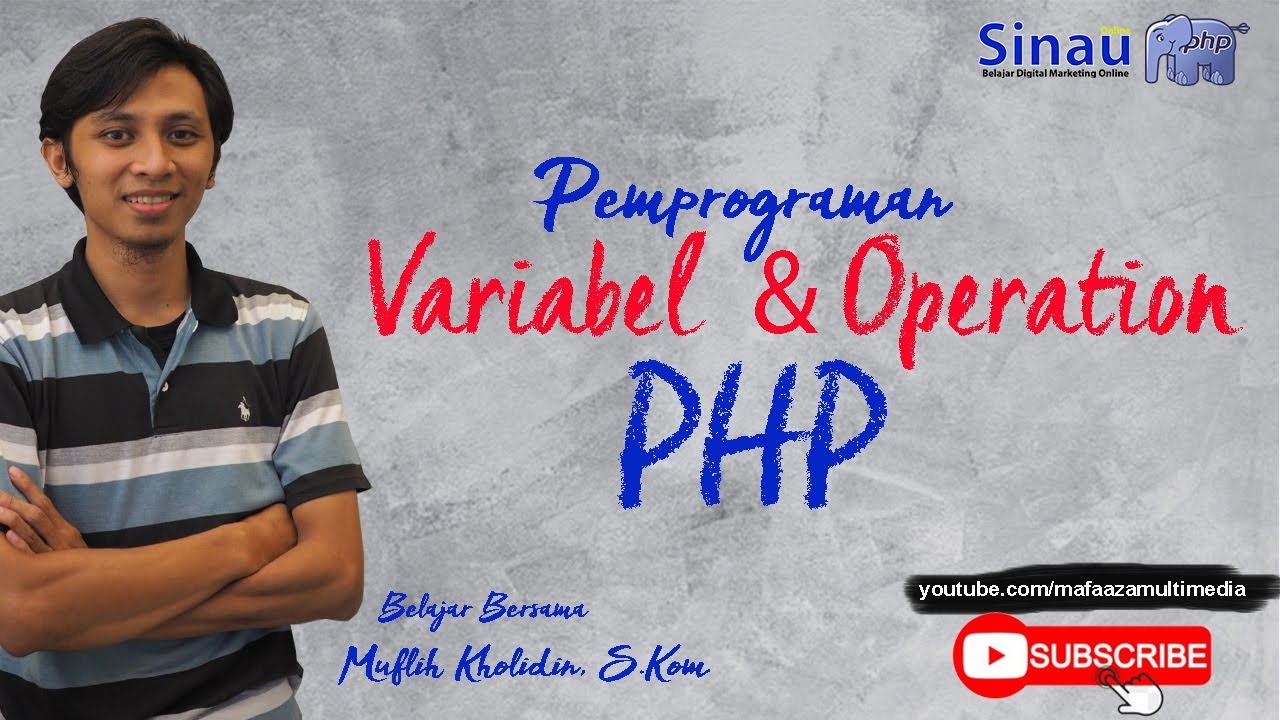 Variabel dan Operation PHP - YouTube