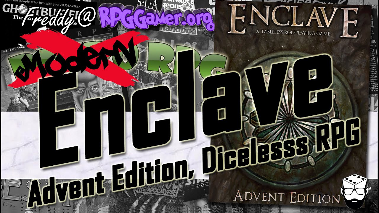 Enclave (Advent Edition, 2023) — Diceless RPG by Robby Howell | Modern RPG