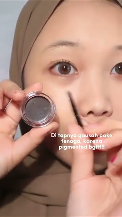 Tutorial Alis Buat Pemula Gampang Banget‼️ Eyebrow Pomade Gel 20ribuan