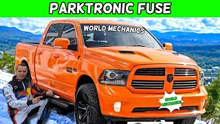 DODGE RAM 1500 2500 3500 PARKTRONIC PARKTRONIK FUSE 2013 2014 2015 2016 2017 2018