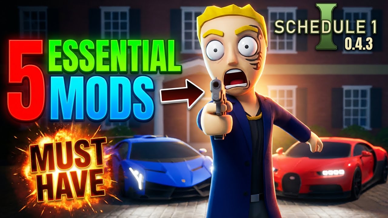 5 Mods That Make Schedule 1 SO MUCH BETTER