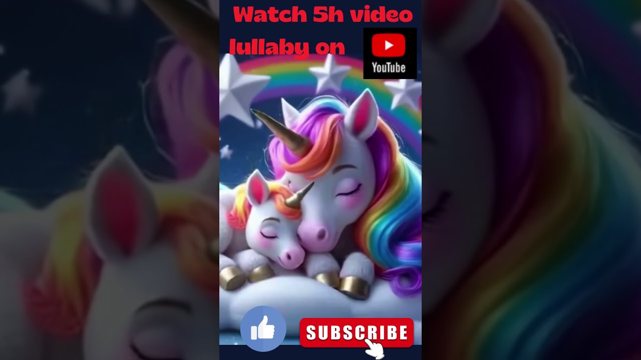 Unicorn Lullaby Baby Fast Sleep Calm Relax Soft Music Berceuse Musique Enfant Bebe Licorne Música