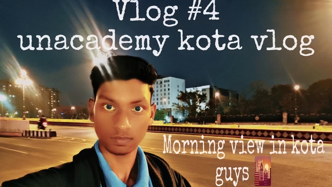 "Morning View in Kota Vlog | Unacademy | PW Coaching at Ramanujam Coaching" #unacademykota  #pwkota