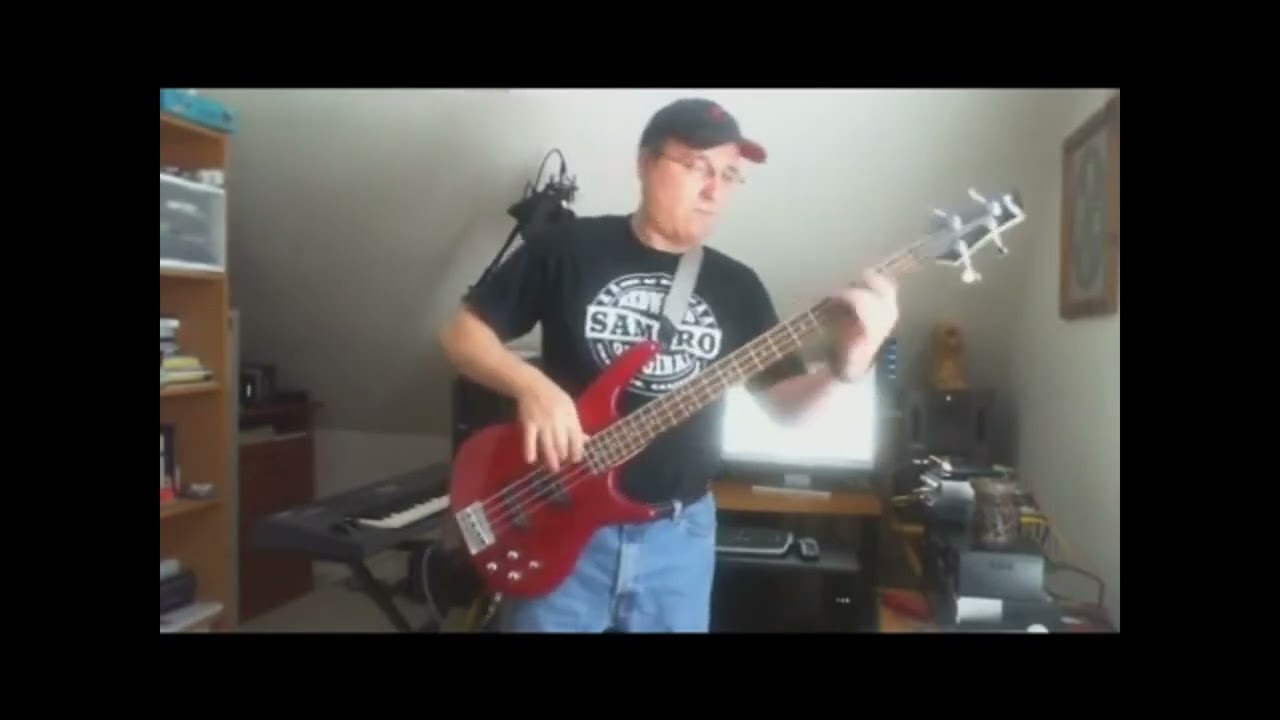 Jerry Boutot Red Barchetta Bass Cover - Last Verse Part 1