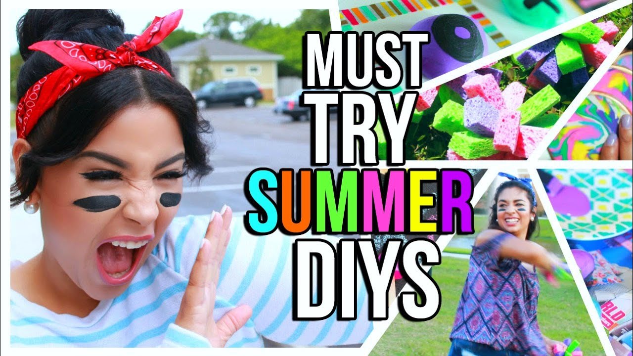 Must Try Summer DIY's! Room Decorations + Fun Activities! YouTube