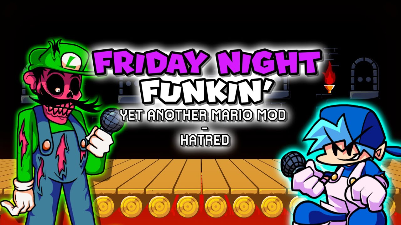 FNF: Yet Another Mario Mod - Hatred (+FLP)