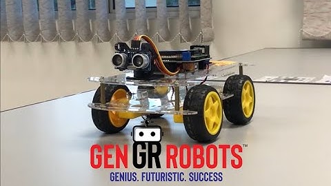 Intensive Robotics Training (Automated Obstacle Avoiding Smart 4WD Robot Car