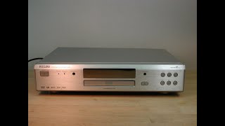 Demo video of Philips DVD 963SA CD and SACD and DVD player - for sale on website