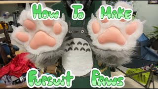 How to make your own Fursuit Paws