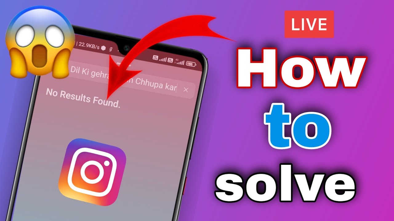 Instagram Music No Results Found Instagram Song Search Not Working Instagram Music Story Problem Youtube
