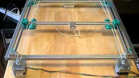 H-Bot 3D Printer HB1 dry test No.4