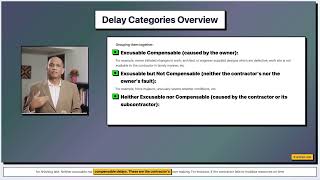 Delay Categories Overview: Sample Lecture from ''Delay Analysis and EOT Claims Master Class'