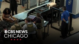 Ice Agent Deployed For Second Day Chicago Ohare International Airport